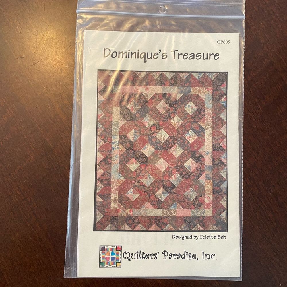 ⛱️ Dominique Treasure Quilt Pattern - Picture 2 of 3